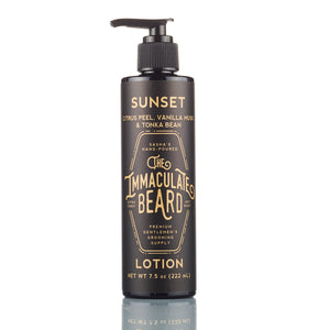 Immaculate body lotion sunset